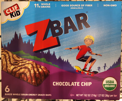Clif Kid ZBar Chocolate Chip