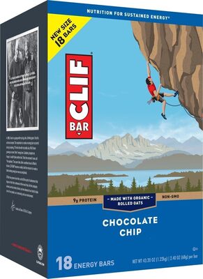 Chocolate chip energy bars bars