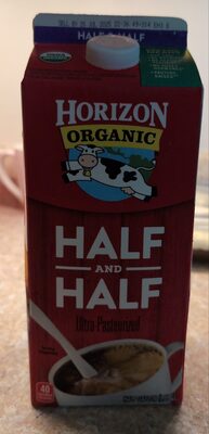 Half and half ultra-pasteurized