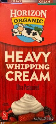 Heavy whipping cream