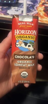 CHOCOLATE ORGANIC LOWFAT MILK
