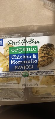 organic Chicken & Mozzarella RAVIOLI