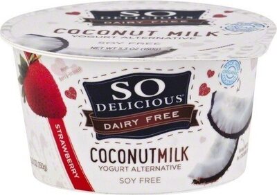 Coconutmilk Yogurt Alternative Strawberry