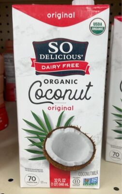 Coconut Milk Beverage Original Shelf Stable Quart
