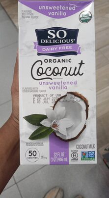 Coconut Milk Beverage Unsweetened Vanilla