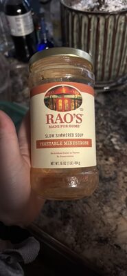 SLOW SIMMERED SOUP VEGETABLE MINESTRONE