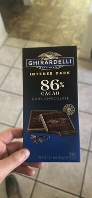 INTENSE DARK 86% CACAO DARK CHOCOLATE