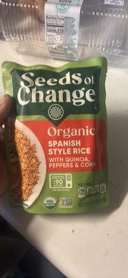 Organic Spanish Style Rice with Quinoa, Peppers & Corn