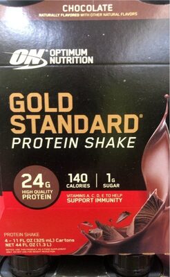 Gold standard protein shake