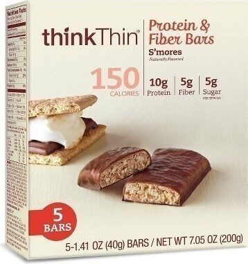 S'Mores Protein & Fiber Bars