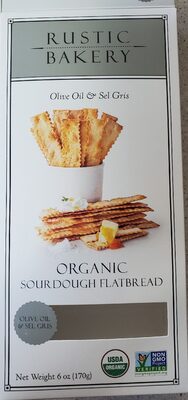 Organic Sel Gris Olive Oil Flatbread