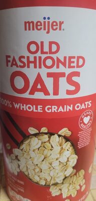 Old fashion oats whole grain
