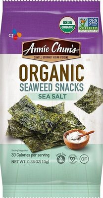 Organic Seaweed Snacks Sea Salt