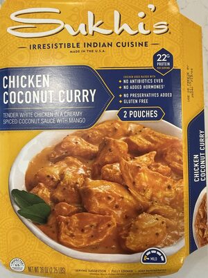 Chicken Coconut curry with mango