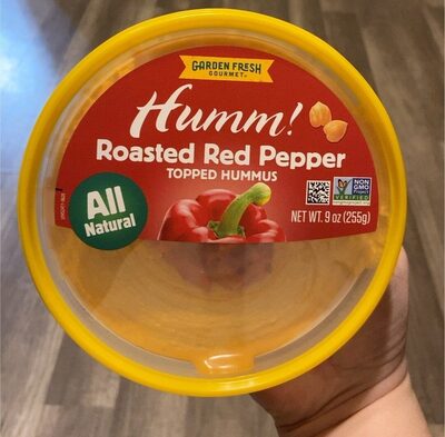 Humm! Roasted Red Pepper Hummus