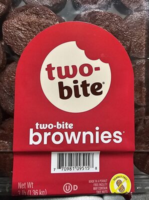 Two-bite brownies