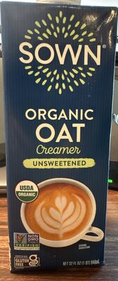 Organic Unsweetened Oatmilk Creamer