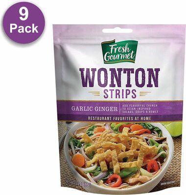 Wonton strips