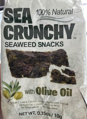 Sea crunchy seaweed snacks