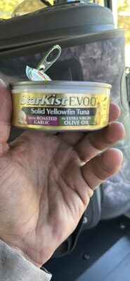 Solid Yellowfin Tuna with Roasted Garlic in Extra Virgin Olive Oil