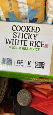 Cooked Sticky White Rice