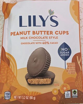 Milk Chocolate Style Peanut Butter Cups