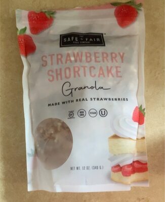 Strawberry shortcake granola