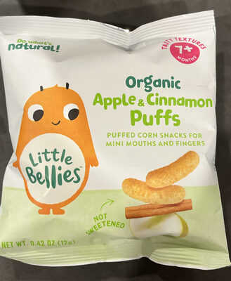 Organic Apple & Cinnamon Puffs