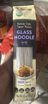Korean Style, Sweet Potato Glass Noodle