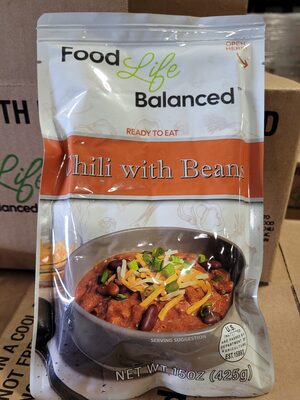 Chili with Beans ready to eat