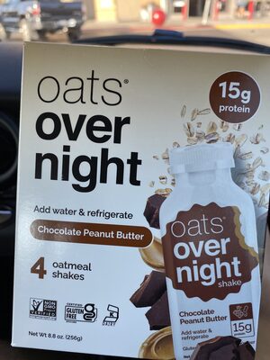 Oats Over Night Shake Chocolate Peanut Butter