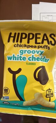 chickpea puffs groovy white cheddar