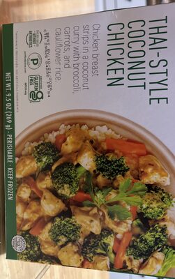 Thai-style coconut chicken