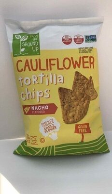 Cauliflower Tortilla Chips - Nacho Flavor
