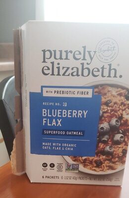 Blueberry Flax Superfood Oatmeal