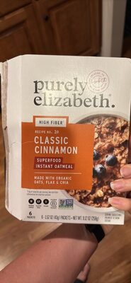 Classic Cinnamon Superfood Instant Oatmeal