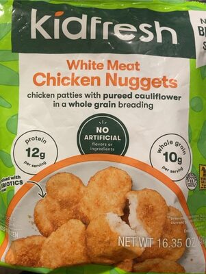 White meat chicken nuggets
