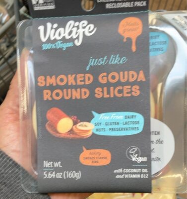Just Like Smoked Gouda Round Slices