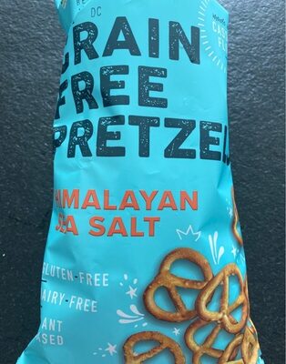 Grain Free Pretzels Himalayan Sea Salt