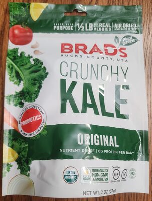Brad's plant based original crunchy kale