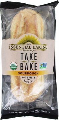 Organic Take & Bake Sourdough Bread