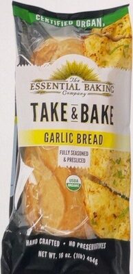 Take and bake garlic bread