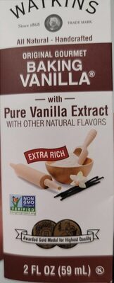 All Natural Handcrafted Original Gourmet Baking Vanilla with Pure Vanilla Extract with Other Natural Flavors