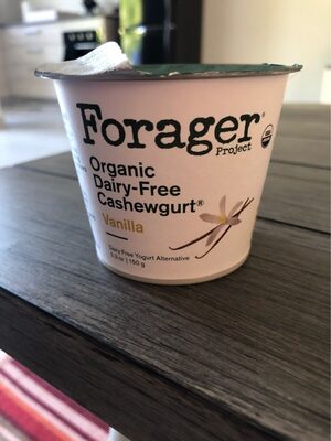Vanilla organic dairy-free cashewgurt, vanilla