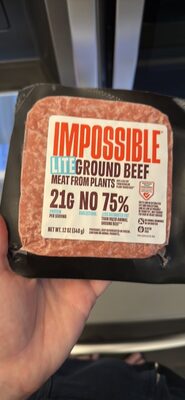 Lite Ground Beef Meat From Plants