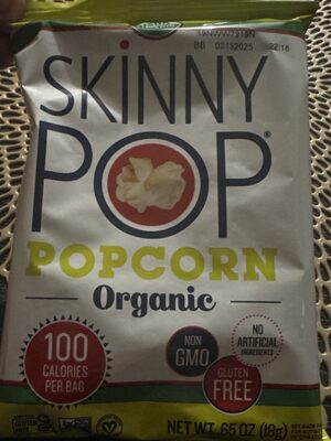 Skinny Pop Organic Popcorn