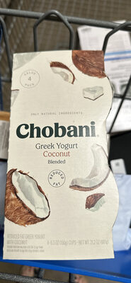 Greek Yogurt Coconut Blended