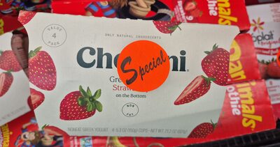 Greek Yogurt Strawberry on the Bottom