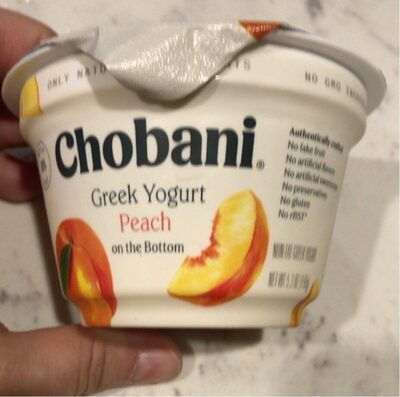 Chobani Greek Yogurt Fruit Bottom