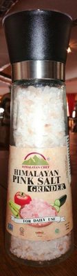 Himalayan chef, himalayan pink salt grinder